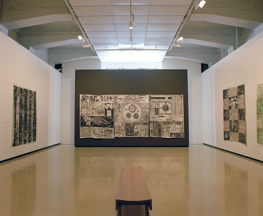 Eyecontact site John Pule Installation View