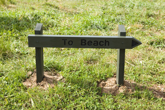 Object No. 5, Mount Gabriel, Ruby and Ash (to beach sign)